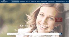Desktop Screenshot of karihaas.com